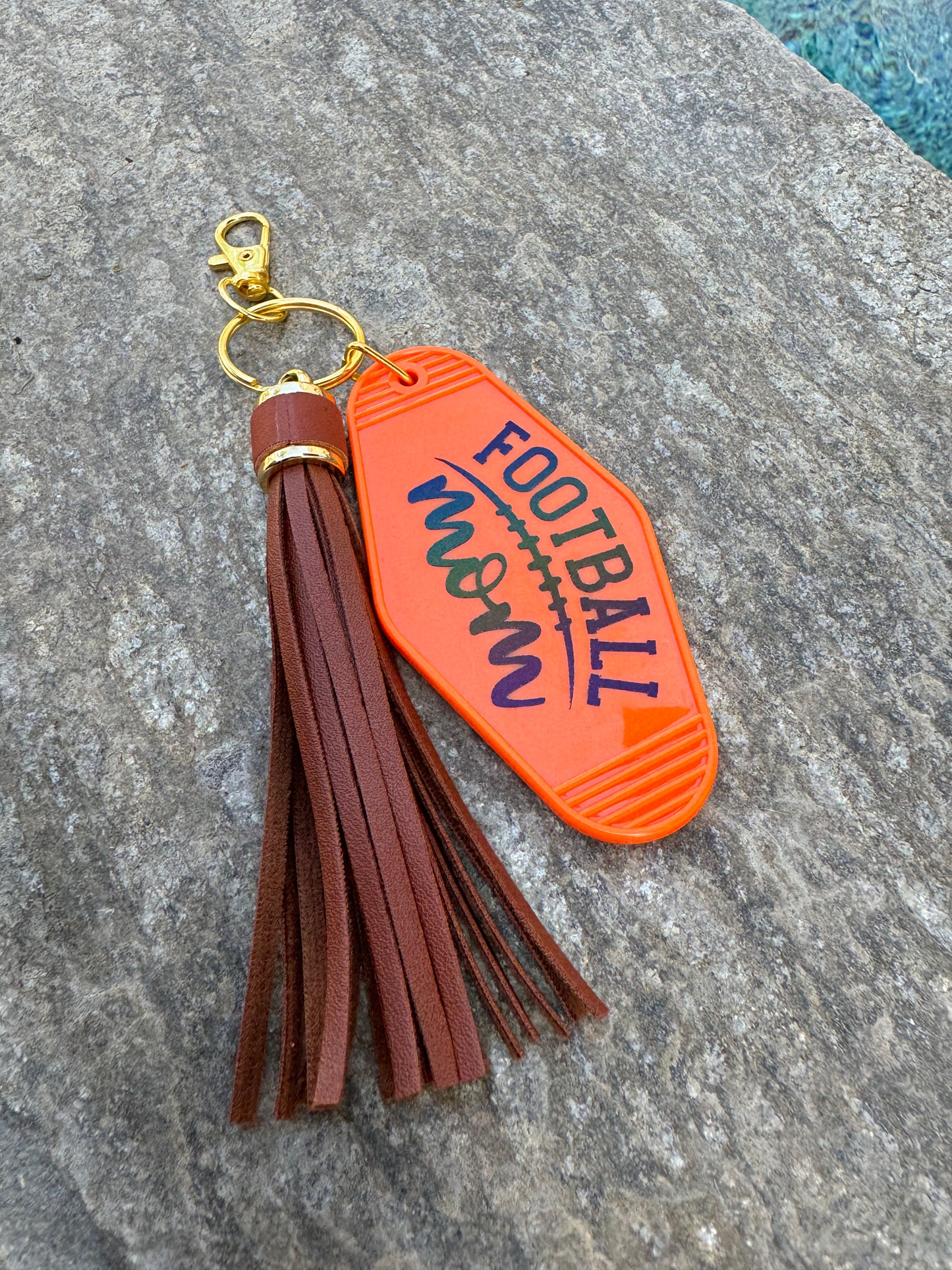 Keychain- Football Mom