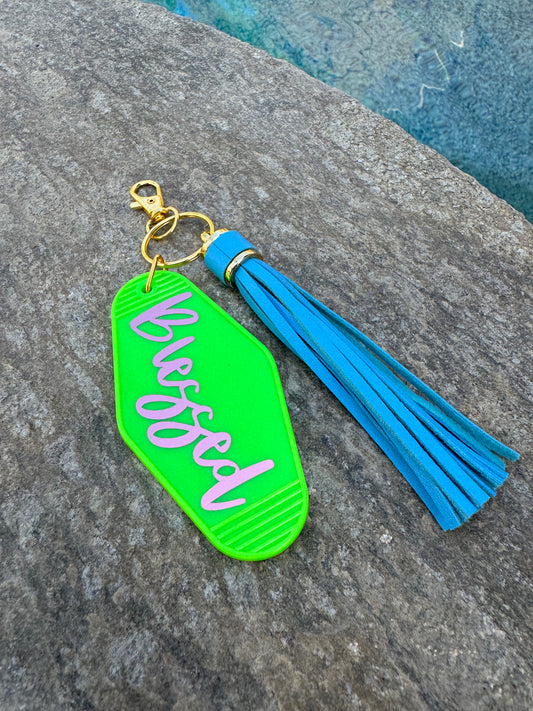 Keychain- Blessed